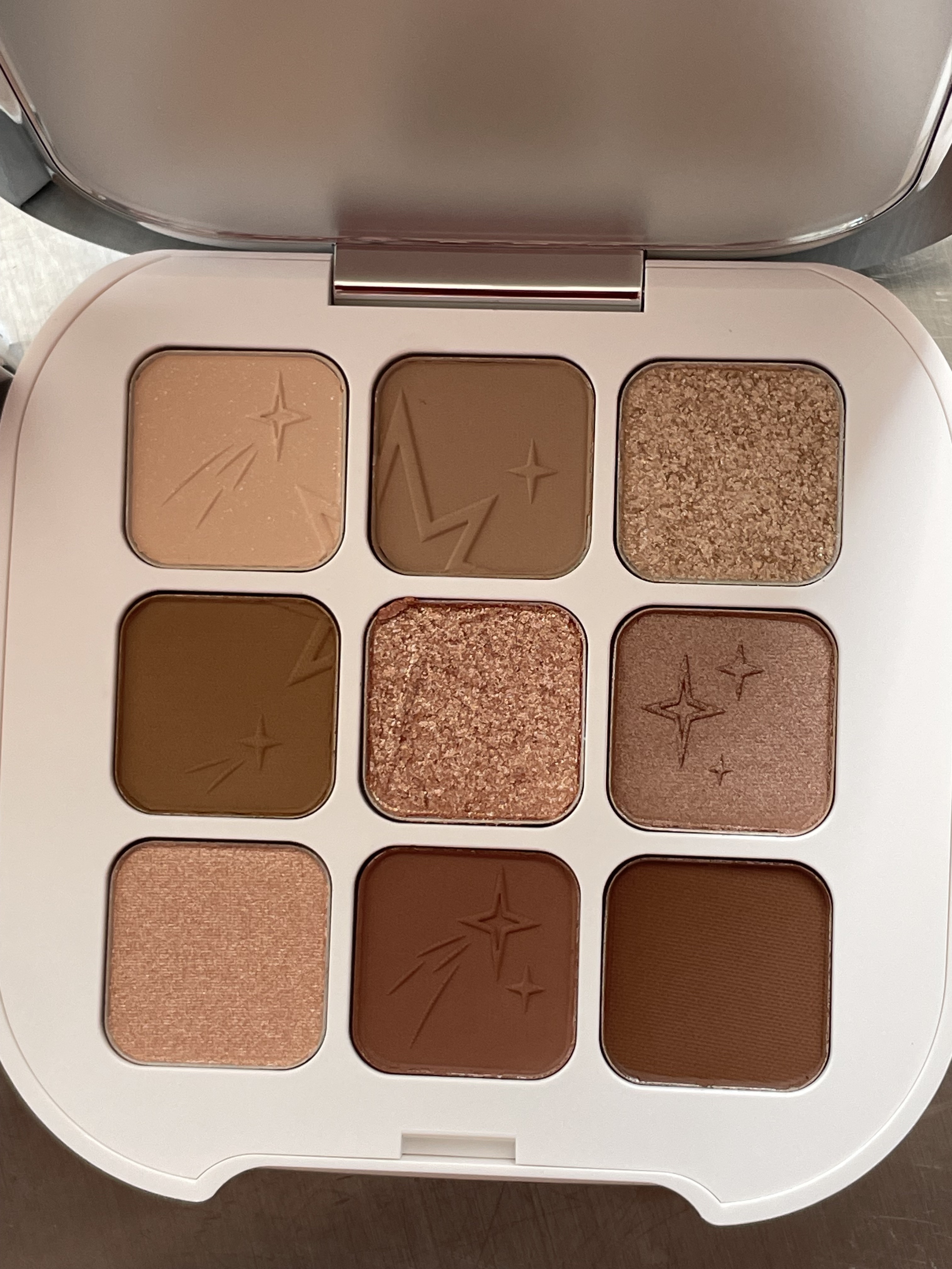 PERFECT DIARY (パーフェクトダイアリー)「原石」9色アイシャドウ　クリスマス限定/PERFECT DIARY/アイシャドウパレットを使ったクチコミ（3枚目）