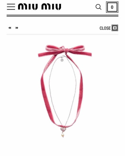 ネックレス/miu miu/その他を使ったクチコミ(4枚目)