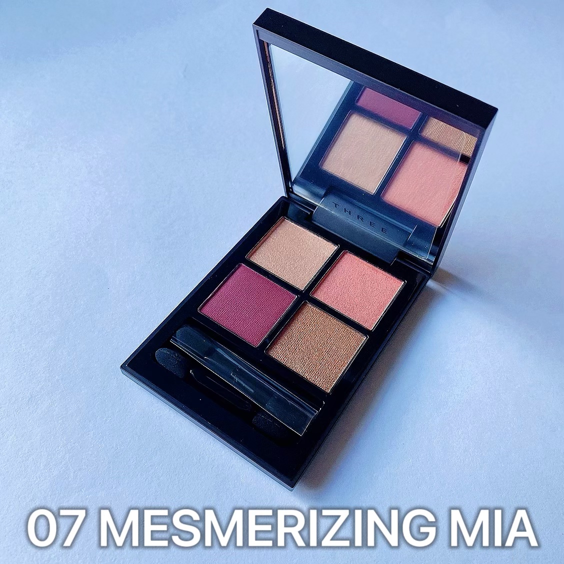 THREE スターゲージング アイシャドウクアッド 07 MESMERIZING MIA/THREE/アイシャドウパレットを使ったクチコミ（3枚目）