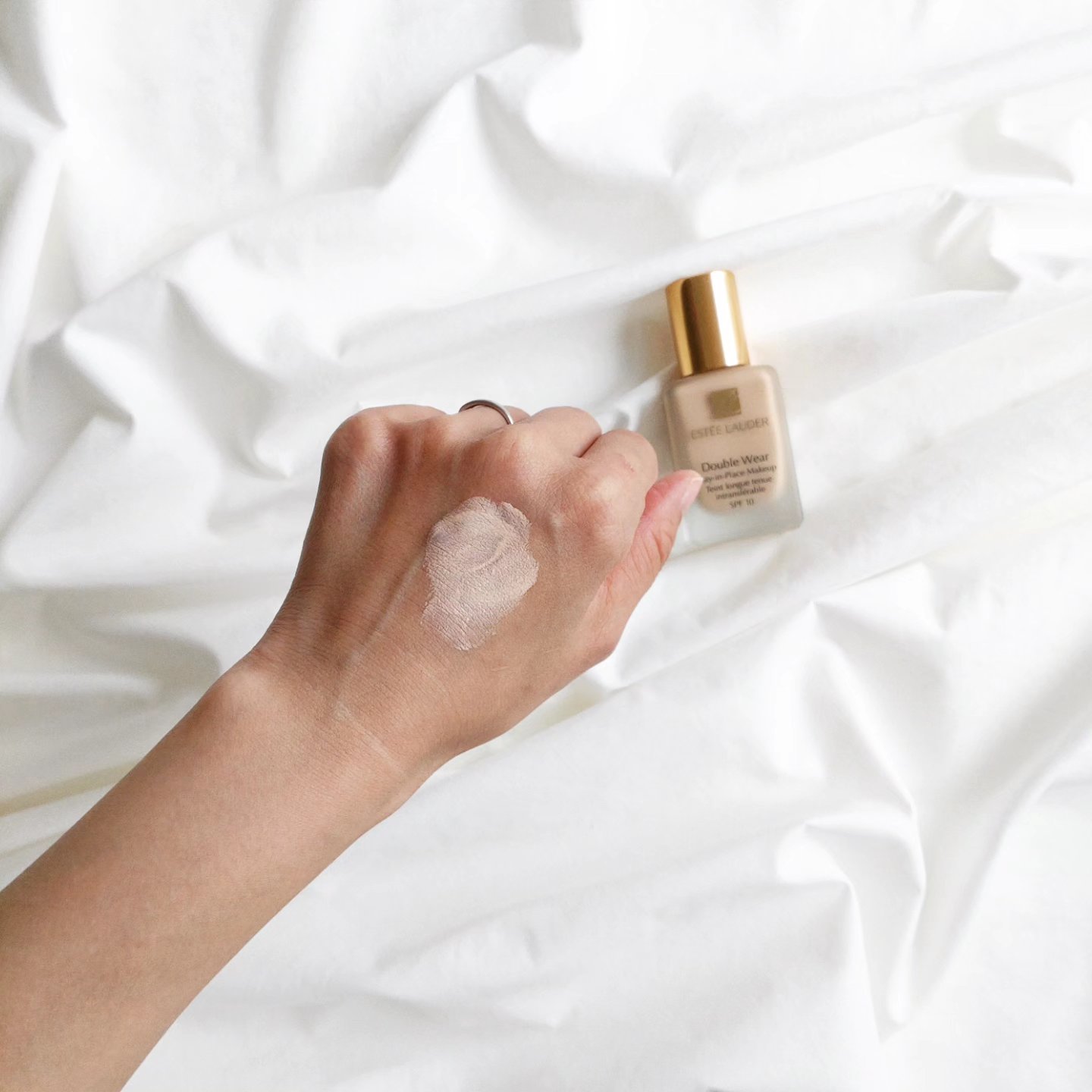 ダブル ウェア ステイ イン プレイス メークアップ  16 エクリュ/ESTEE LAUDER/リキッドファンデーションを使ったクチコミ（2枚目）