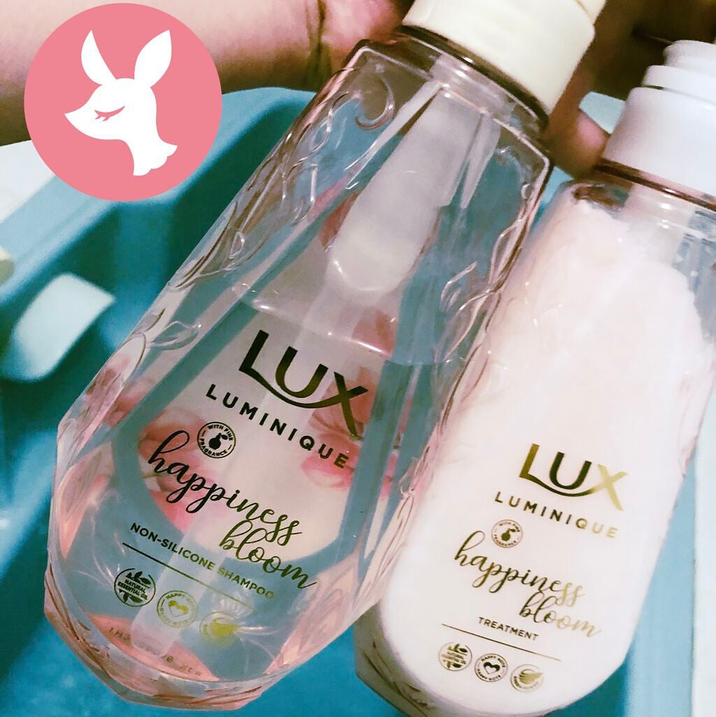 ルミニーク ハピネスブルーム シャンプー/トリートメント/LUX/市販シャンプーを使ったクチコミ(1枚目)
