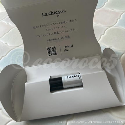 La chicyou No2. EYELASH SERUM/La chicyou/まつげ美容液を使ったクチコミ(6枚目)