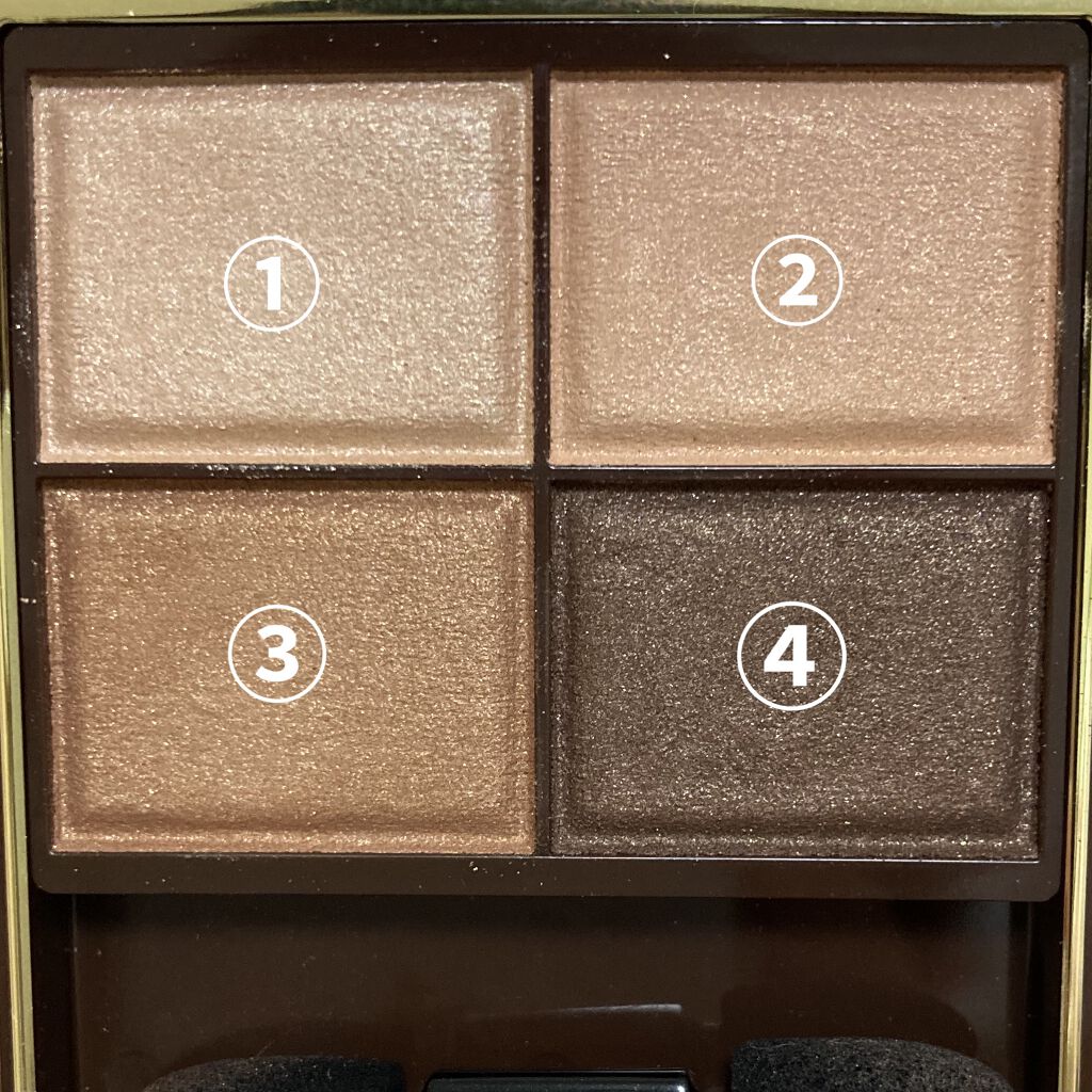 スキニーリッチシャドウ/excel/アイシャドウパレットを使ったクチコミ（2枚目）