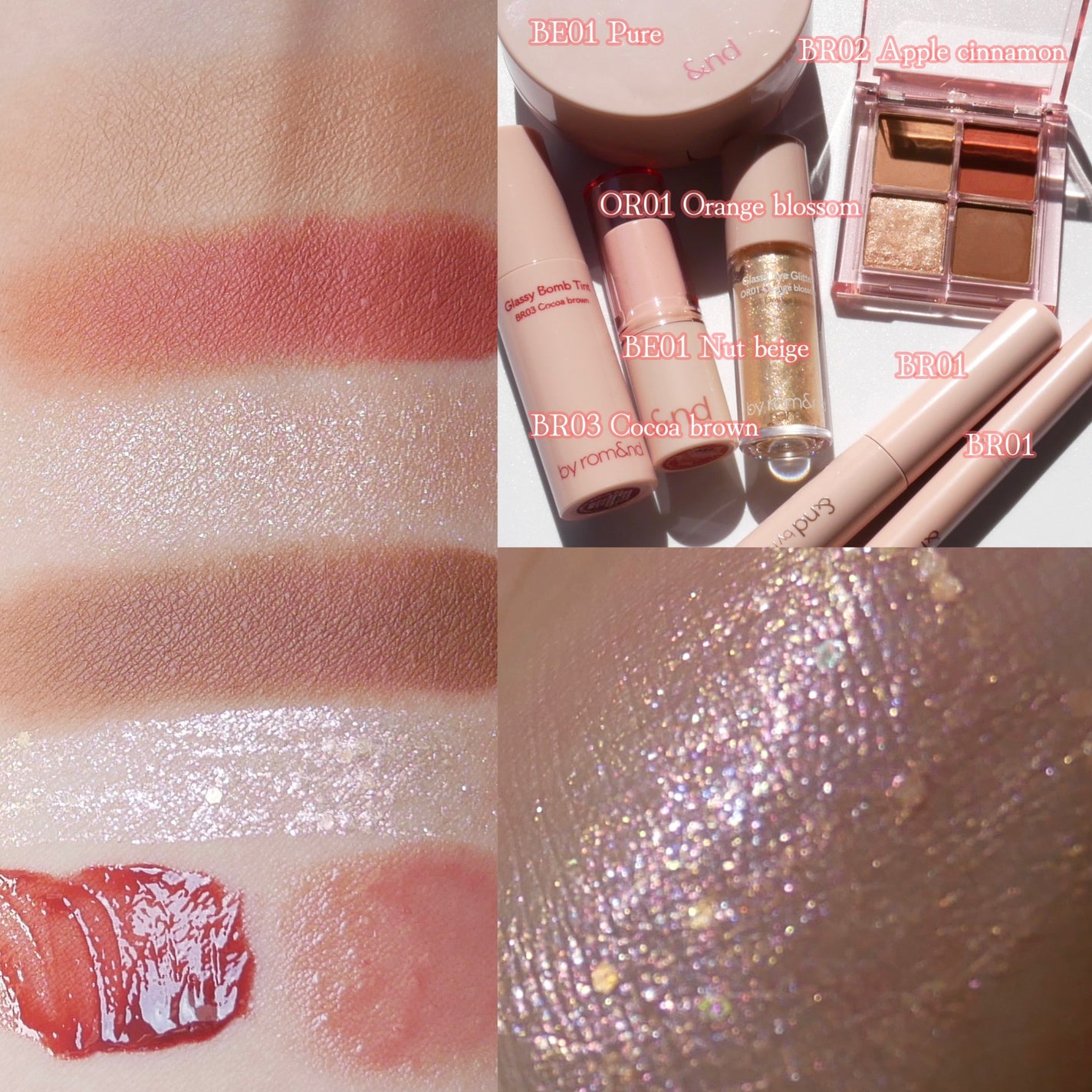 アンドバイロムアンド グラッシーボムティント/&nd by rom&nd/リップティントを使ったクチコミ(3枚目)