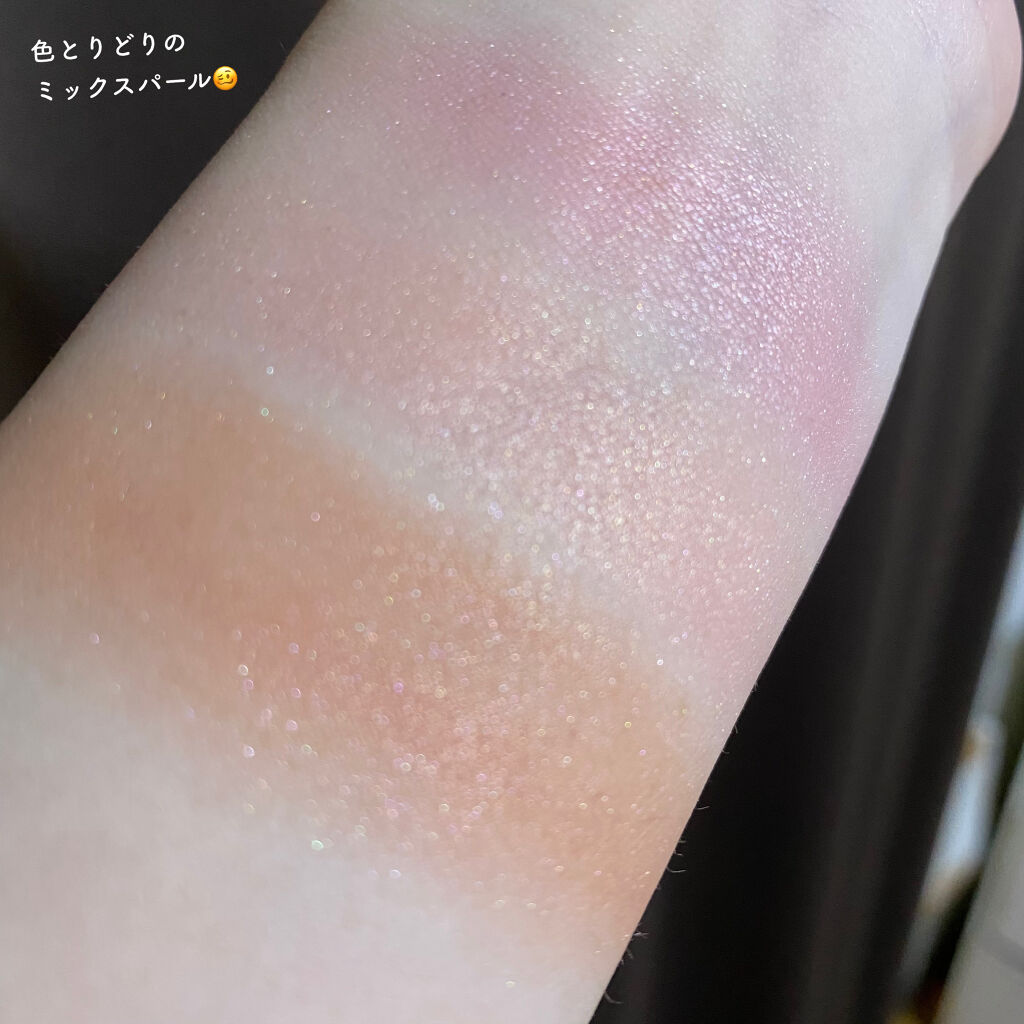 ジューシーパン　ジェリービーム　ハイライター ジューシーパン　ジェリービーム　ハイライター（NO.1）/A’pieu/ジェル・クリームチークを使ったクチコミ（3枚目）