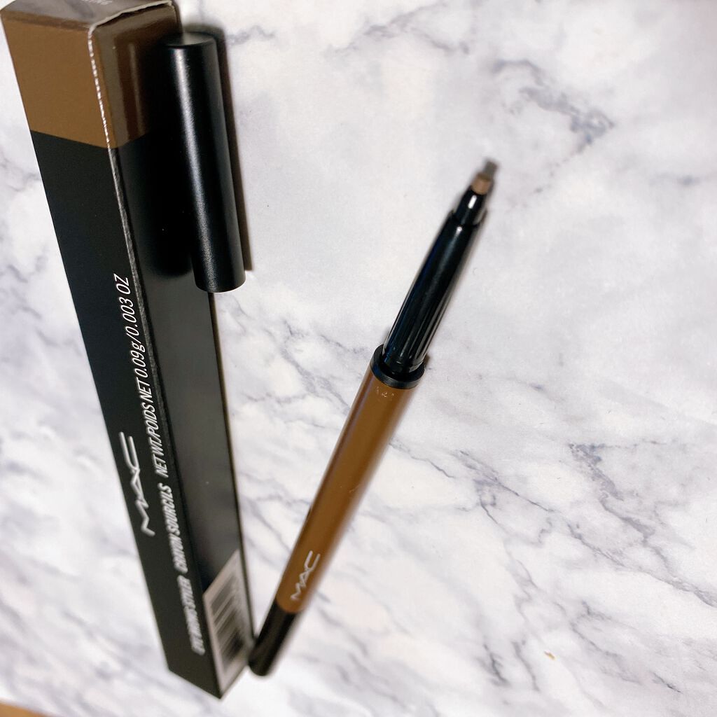 アイブロウ スタイラー リンガリング/M・A・C/アイブロウペンシルを使ったクチコミ（3枚目）