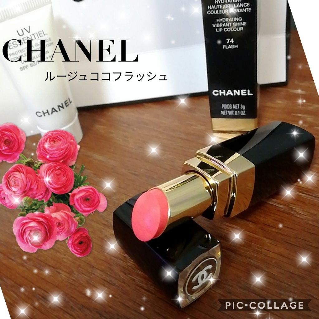 ルージュ ココ フラッシュ/CHANEL/口紅を使ったクチコミ（1枚目）