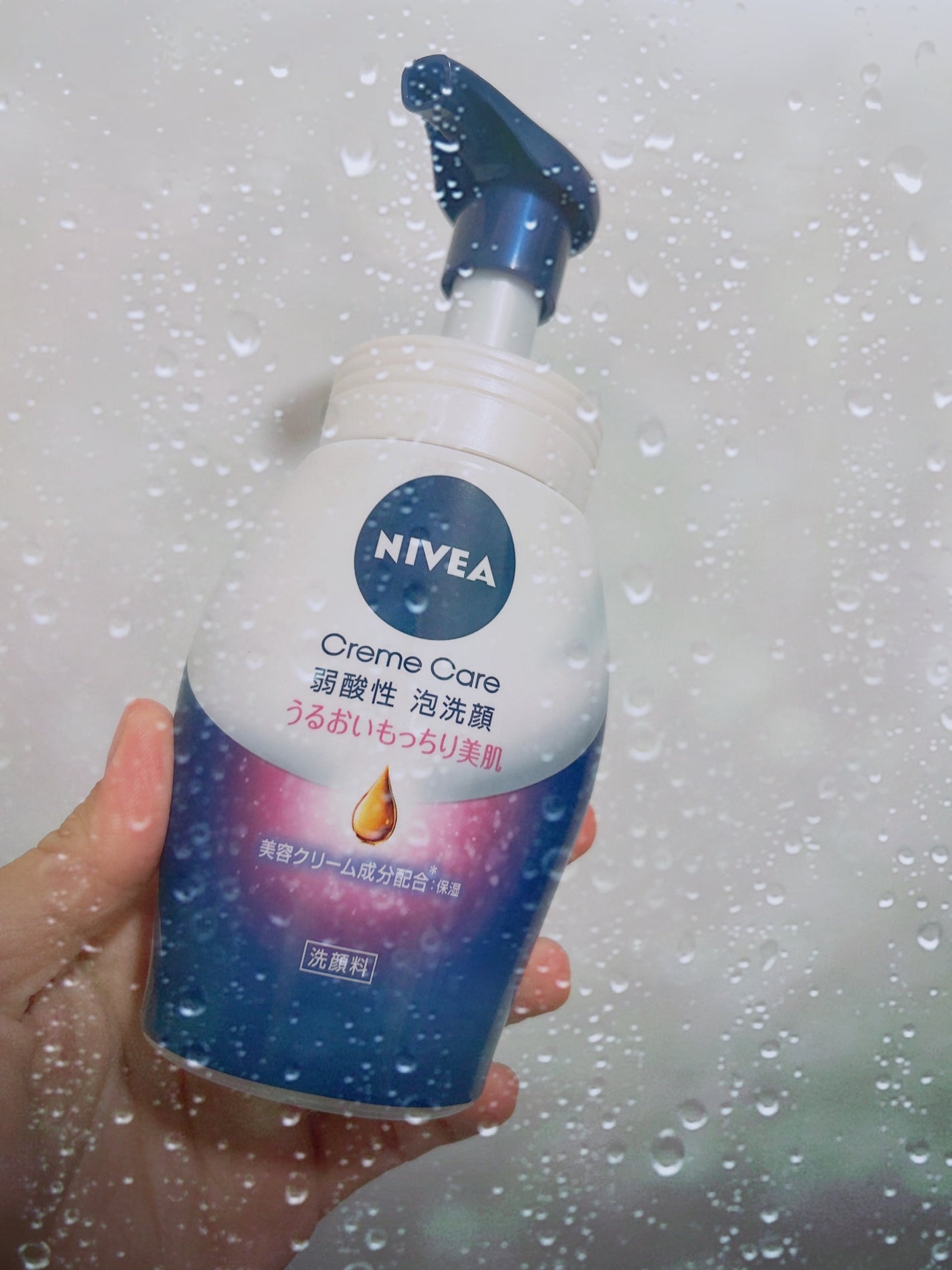 ニベア クリアビューティー弱酸性泡洗顔 もっちり美肌/ニベア/泡洗顔を使ったクチコミ(1枚目)