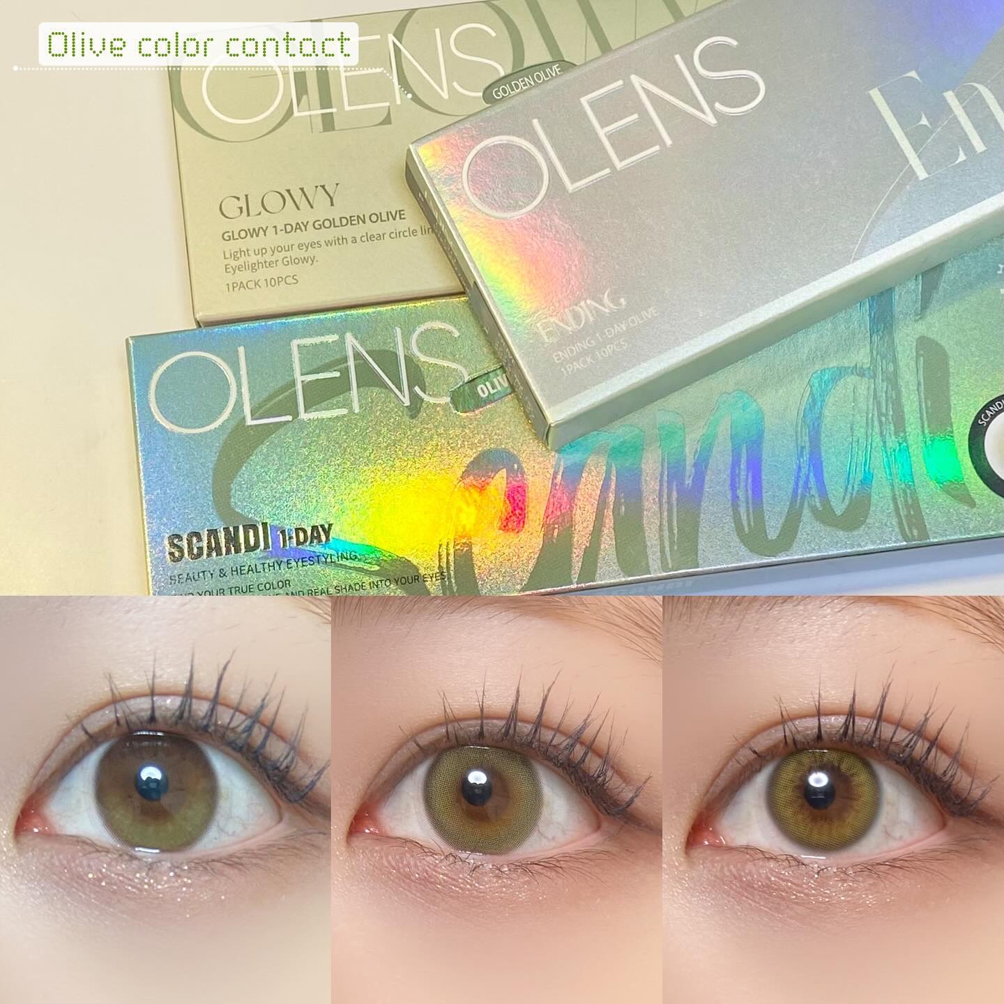 Ending 1day/OLENS/ワンデー（１DAY）カラコンを使ったクチコミ（1枚目）