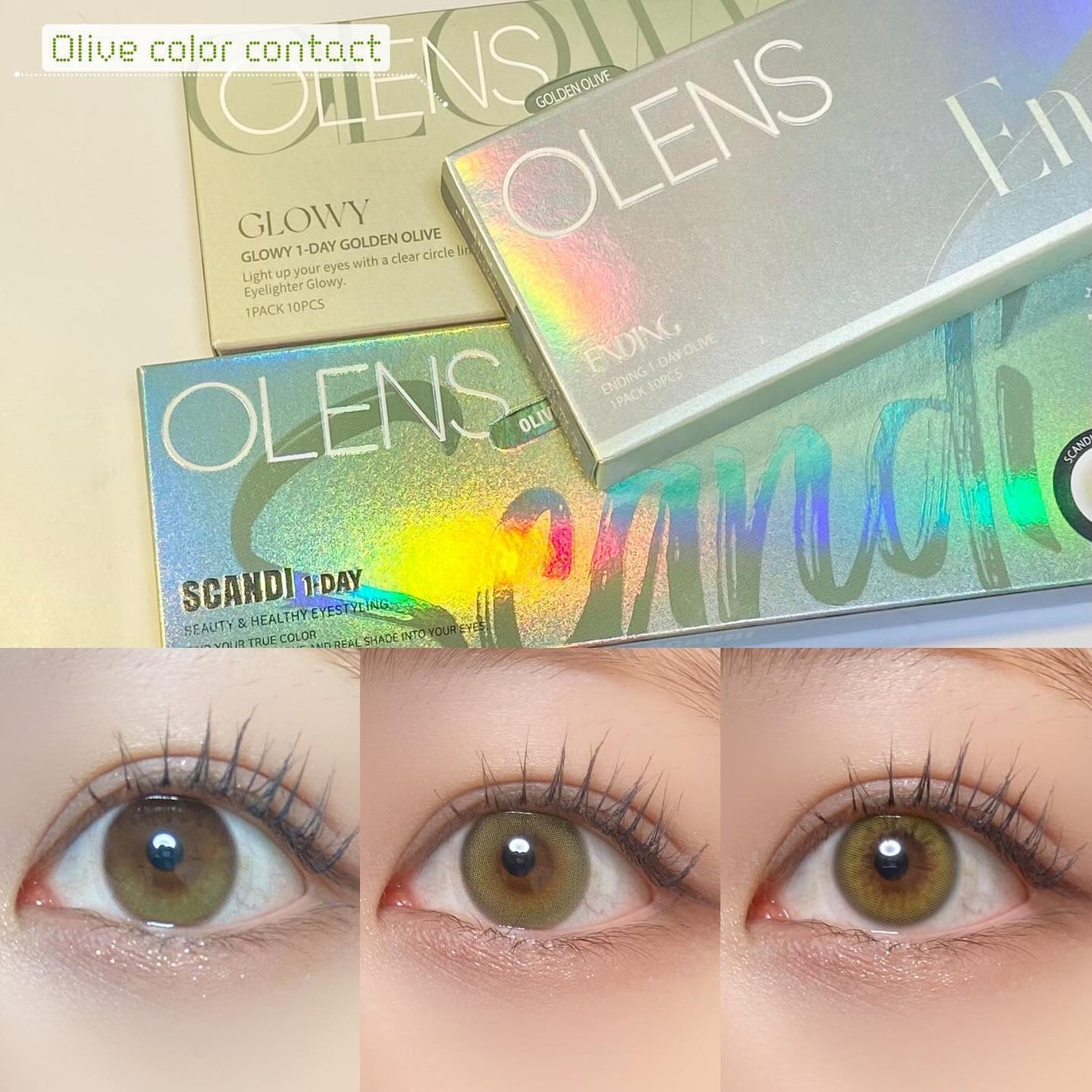 Ending 1day/OLENS/ワンデー(1DAY)カラコンを使ったクチコミ(1枚目)