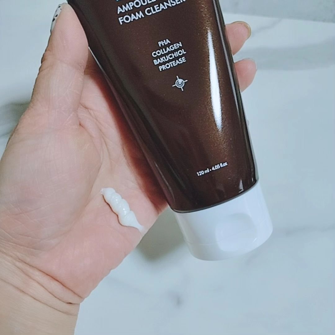 レチノーラゲンアンプルショット洗顔フォーム/P.CALM/洗顔フォームを使ったクチコミ（2枚目）