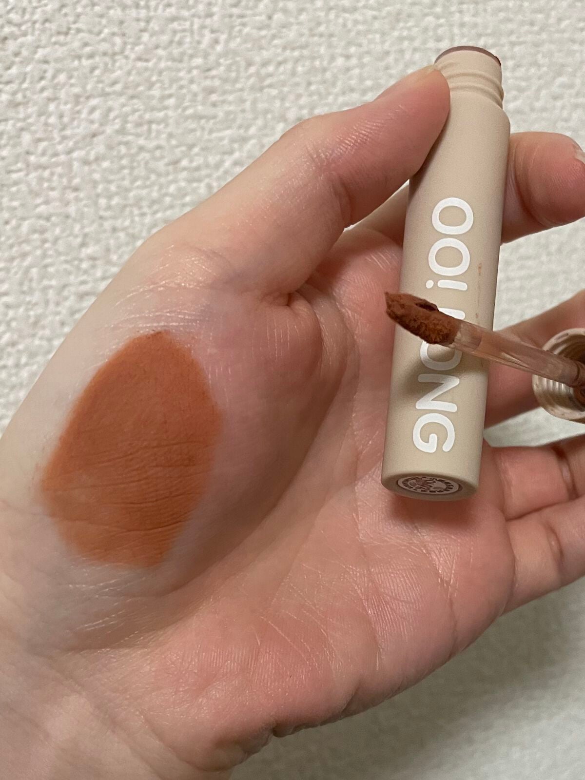 OO!LONG マットティーリップ/LEEMEMBER/リップグロスを使ったクチコミ(3枚目)