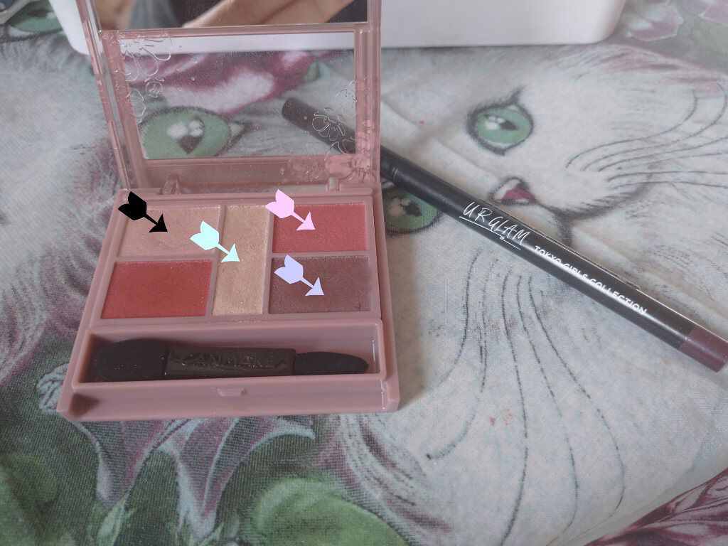  UR GLAM　GEL EYELINER/U R GLAM/ジェルアイライナーを使ったクチコミ（1枚目）