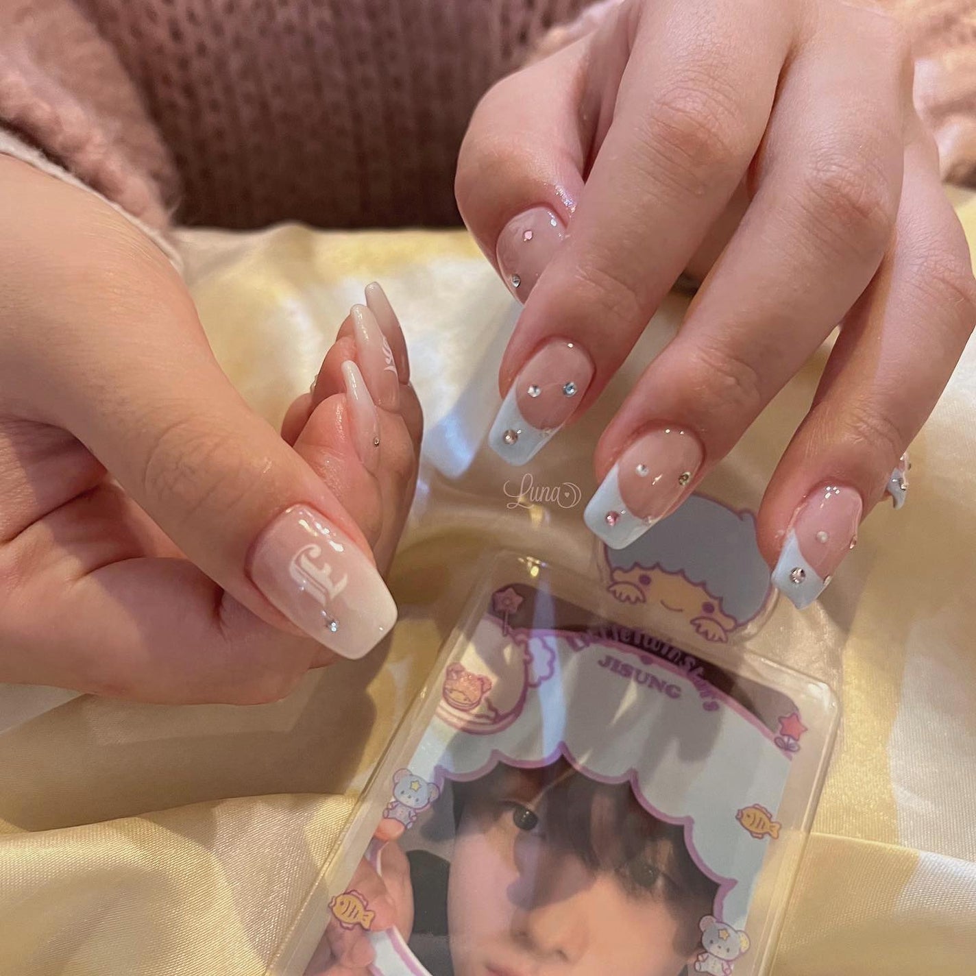 Iuna. Mizuki on LIPS 「.お持ち込みdesign参考に✨#nail#nailstagr..」(1枚目)