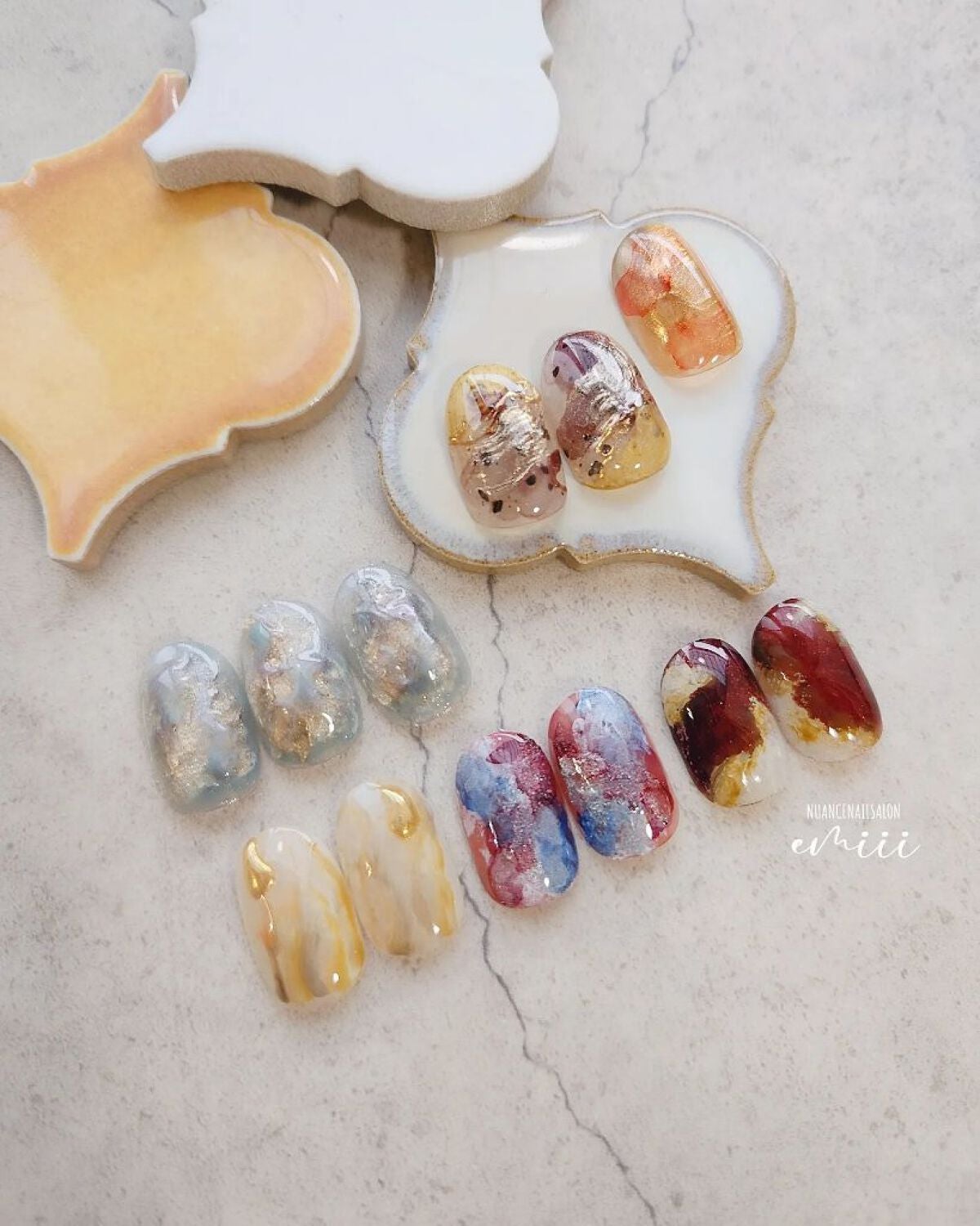 e_nails//フォロバ◎//ネイルとコスメ好きママ on LIPS 「個性派ネイルにハマりすぎて楽しくていろんなデザイン作ってみまし..」(2枚目)