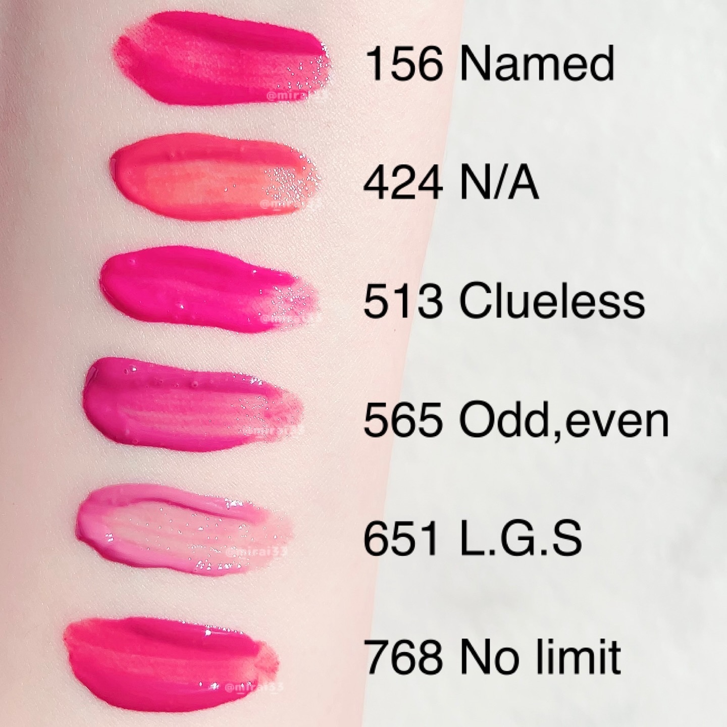 アンシーン ミラーティント/Oddtype/リップティントを使ったクチコミ（2枚目）