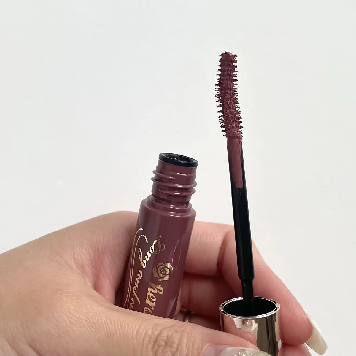 ロング＆カールマスカラ アドバンストフィルム 52 ラテピンクブラウン