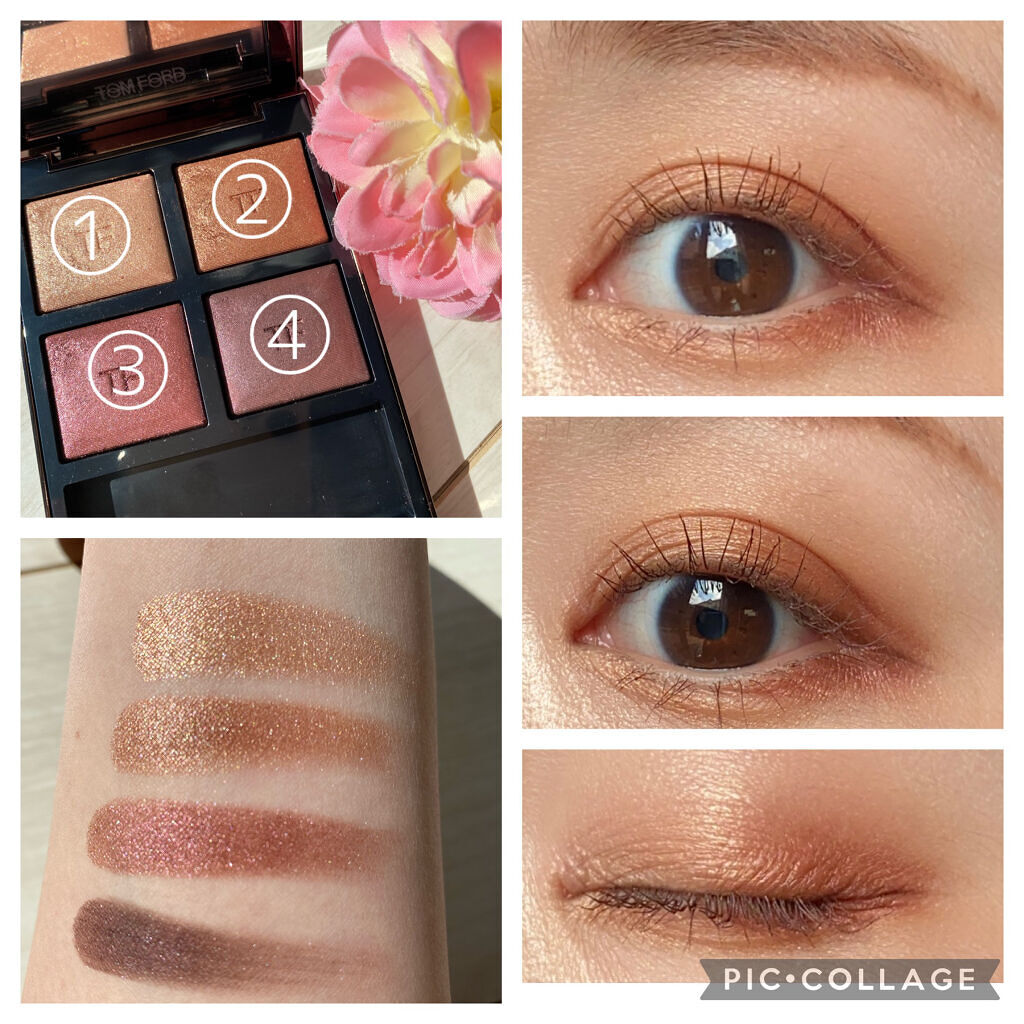 アイ カラー クォード/TOM FORD BEAUTY/アイシャドウパレットを使ったクチコミ（3枚目）