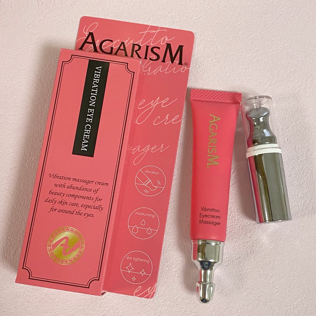 アイキュット マッサージャークリーム/AGARISM/アイケア・アイクリームを使ったクチコミ（1枚目）