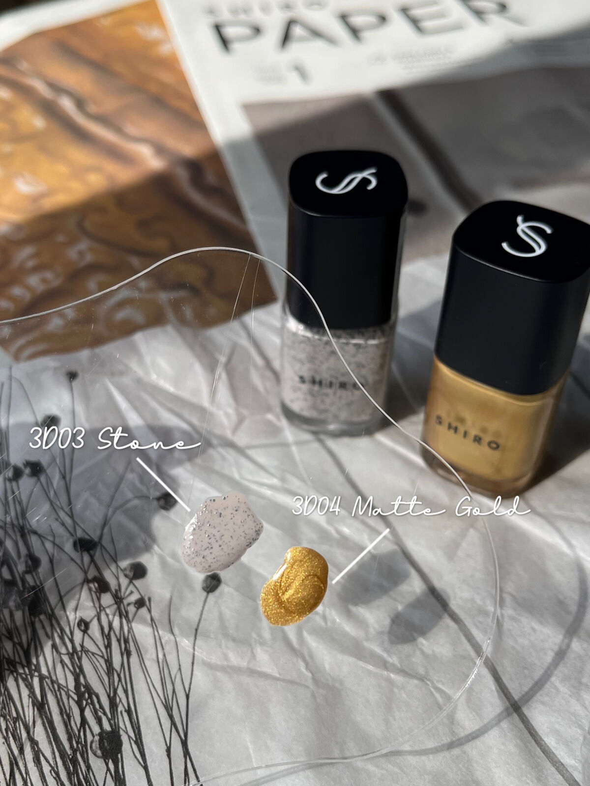 亜麻ネイル/SHIRO/マニキュアを使ったクチコミ（2枚目）