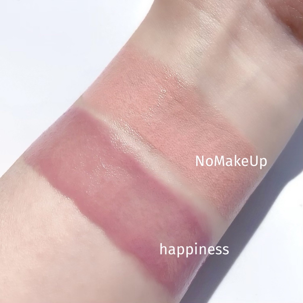 カラーセラムミニ ノーメイクアップ/FEEV/リキッドチークを使ったクチコミ（3枚目）