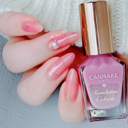 ネイル エナメル 細筆タイプ/ちふれ/マニキュアを使ったクチコミ(5枚目)