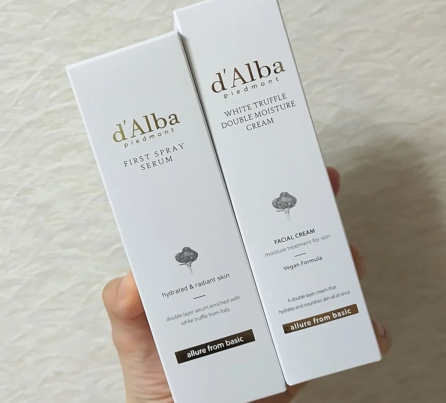 ダルバ ホワイトトリュフファーストスプレーセラム/ダルバ/ミスト状化粧水を使ったクチコミ（2枚目）