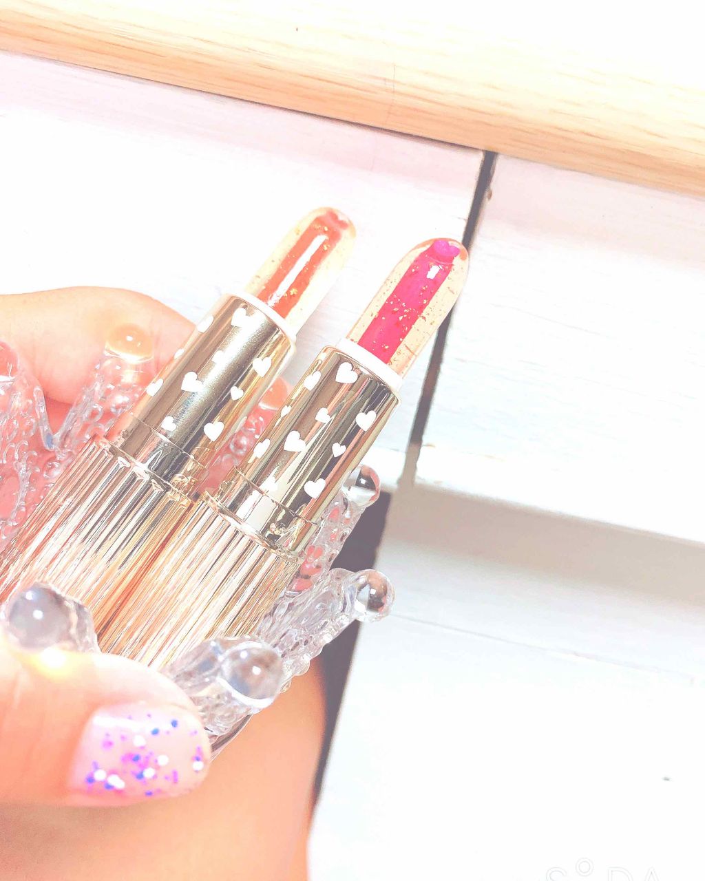 オイルインカラーリップ/JellyKiss/口紅を使ったクチコミ(2枚目)