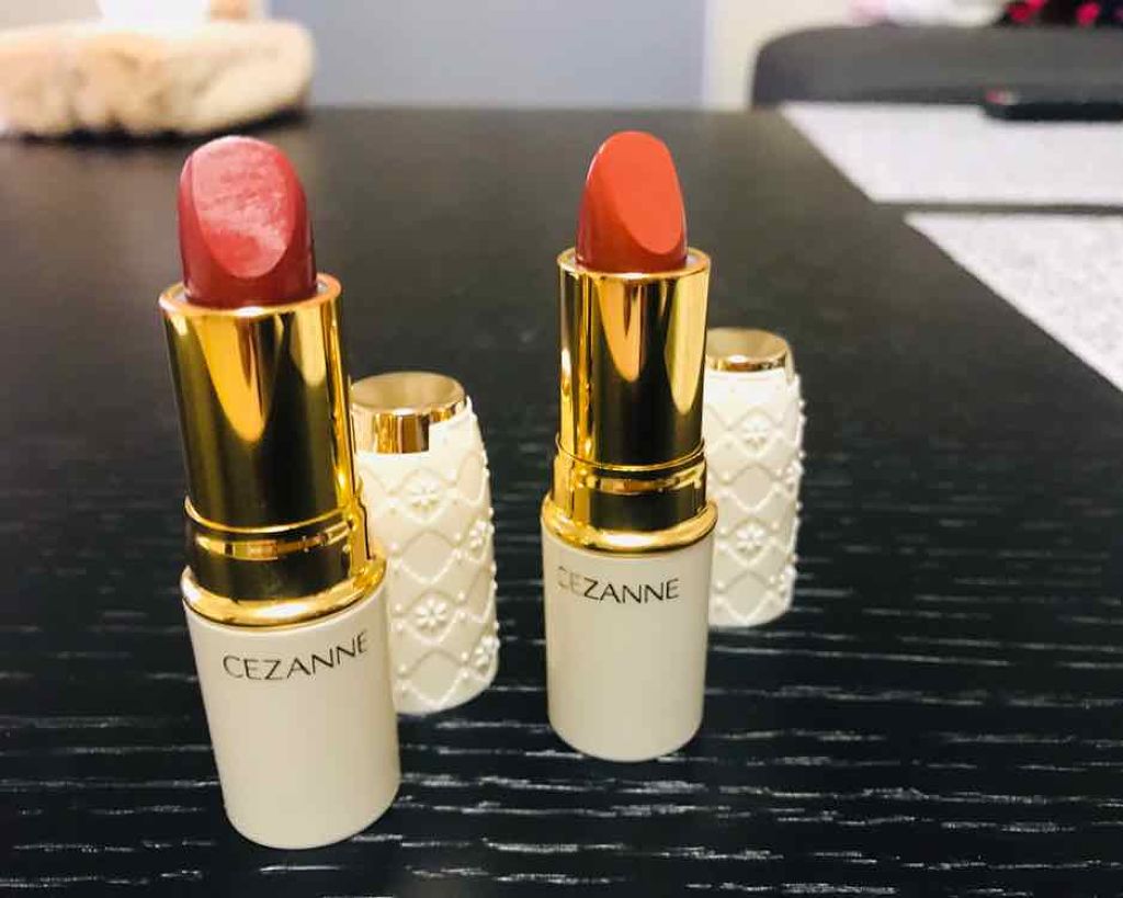 ラスティング リップカラーN/CEZANNE/口紅を使ったクチコミ（2枚目）