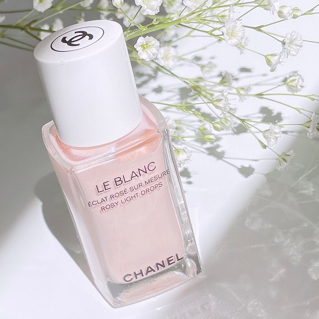 ル ブラン ロージー ドロップス/CHANEL/リキッドハイライトを使ったクチコミ(1枚目)
