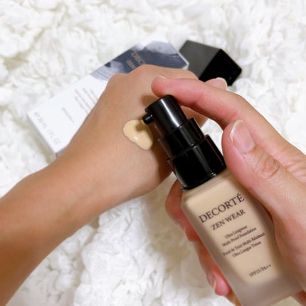 ゼン ウェア フルイド/DECORTÉ/リキッドファンデーションを使ったクチコミ(4枚目)