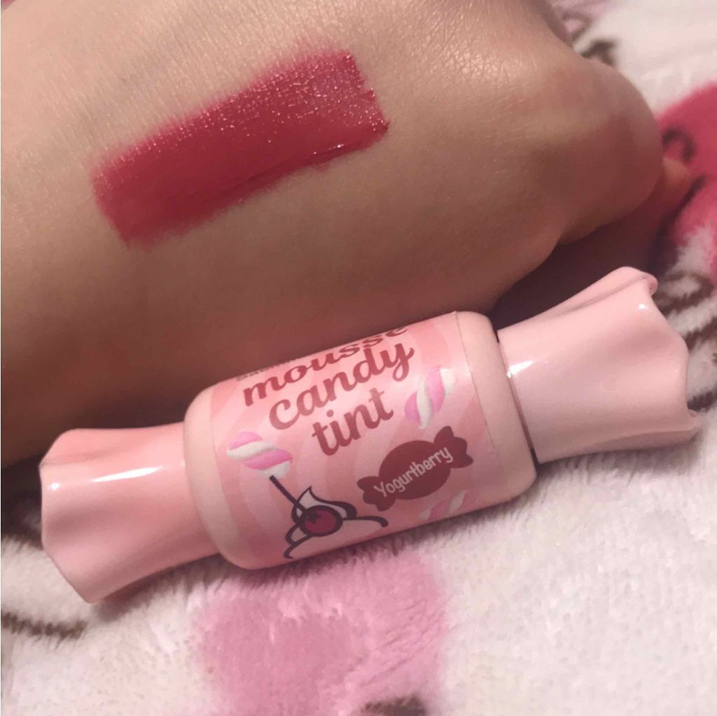 ムース キャンディー ティント/the SAEM/リップティントを使ったクチコミ（2枚目）