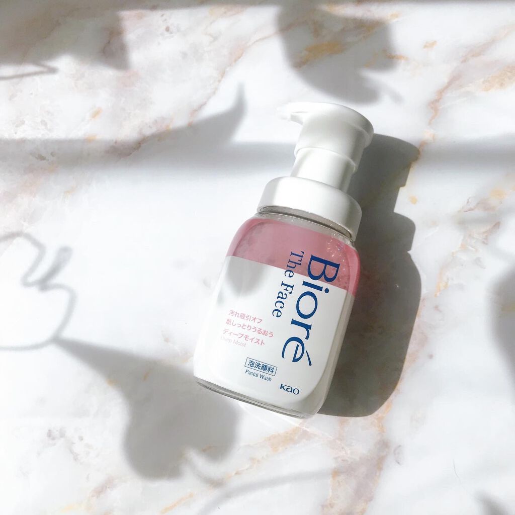 ビオレ ザフェイス 泡洗顔料 ディープモイスト/ビオレ/泡洗顔を使ったクチコミ(6枚目)