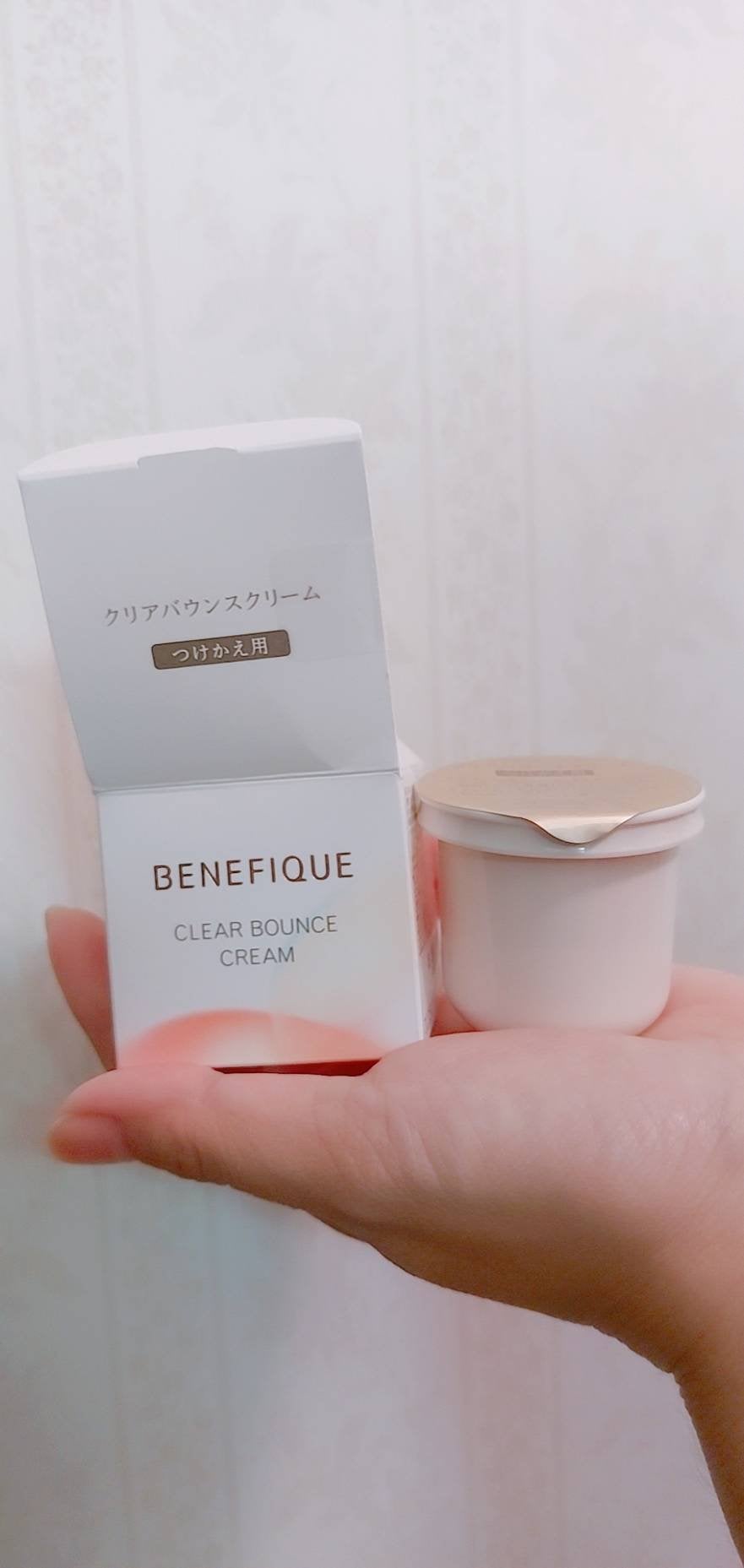 クリアバウンスクリーム /BENEFIQUE/フェイスクリームを使ったクチコミ(4枚目)