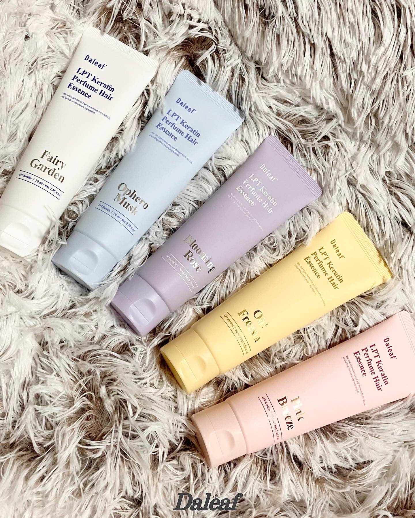 LPT Keratin パフュームヘアエッセンス Blooming Rose/Daleaf/ヘアミルクを使ったクチコミ（2枚目）