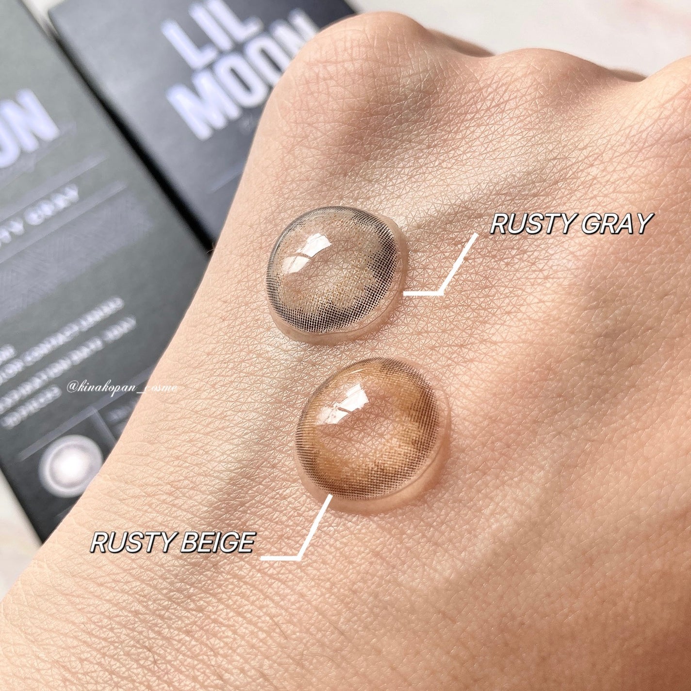 LIL MOON 1day/LILMOON/ワンデー(1DAY)カラコンを使ったクチコミ(5枚目)