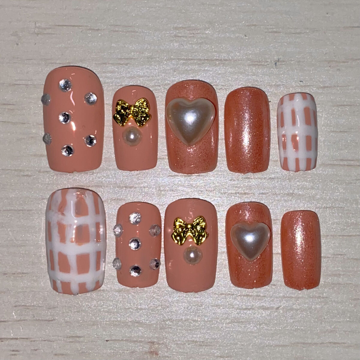 デコレーションネイルパーツ/DAISO/ネイルチップ・パーツを使ったクチコミ（3枚目）