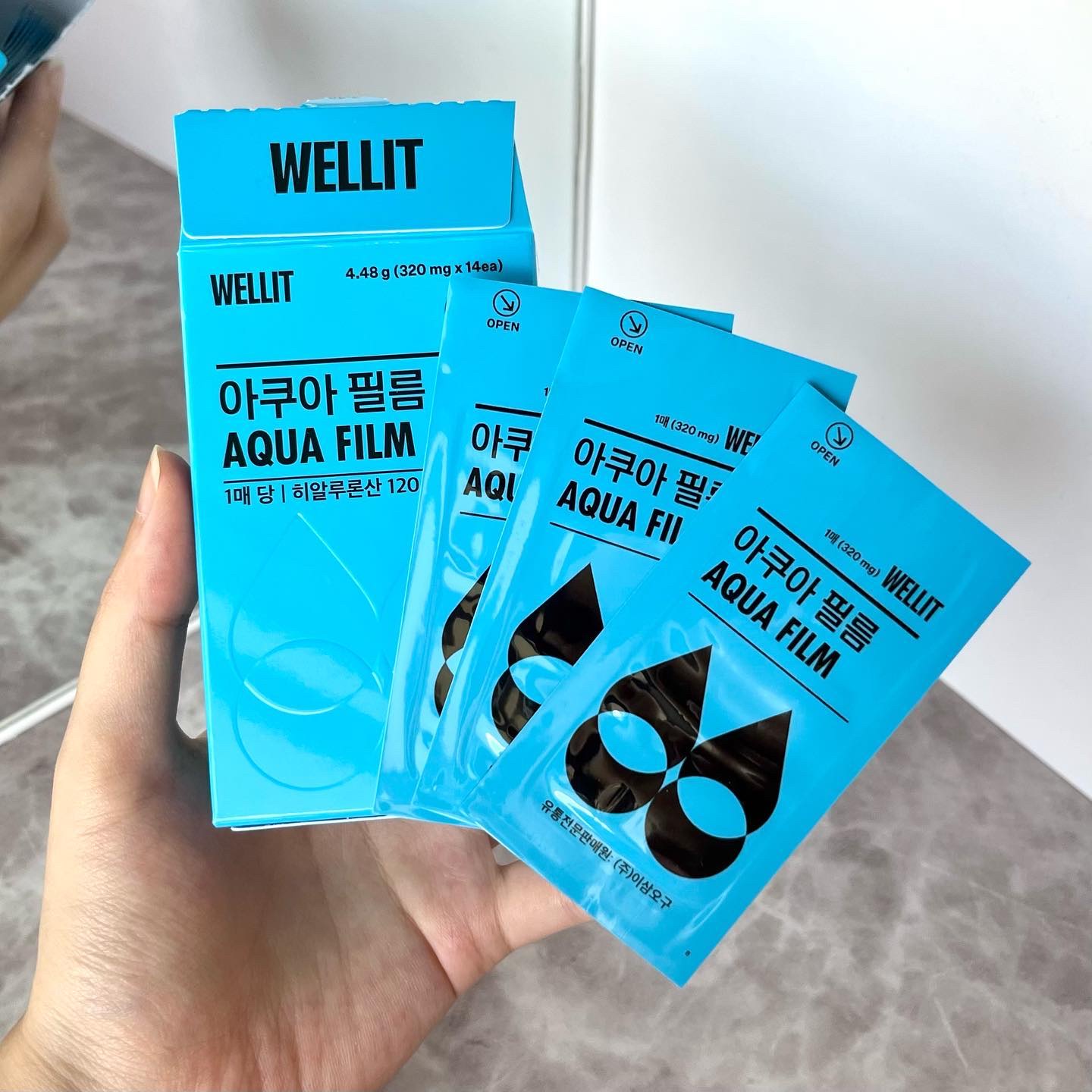 AQUA FILM/WELLIT/美容サプリメントを使ったクチコミ（1枚目）