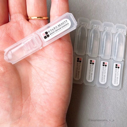 ヒアロビューティー モイストリペアエッセンス 5本入/太陽のアロエ社/美容液を使ったクチコミ(5枚目)