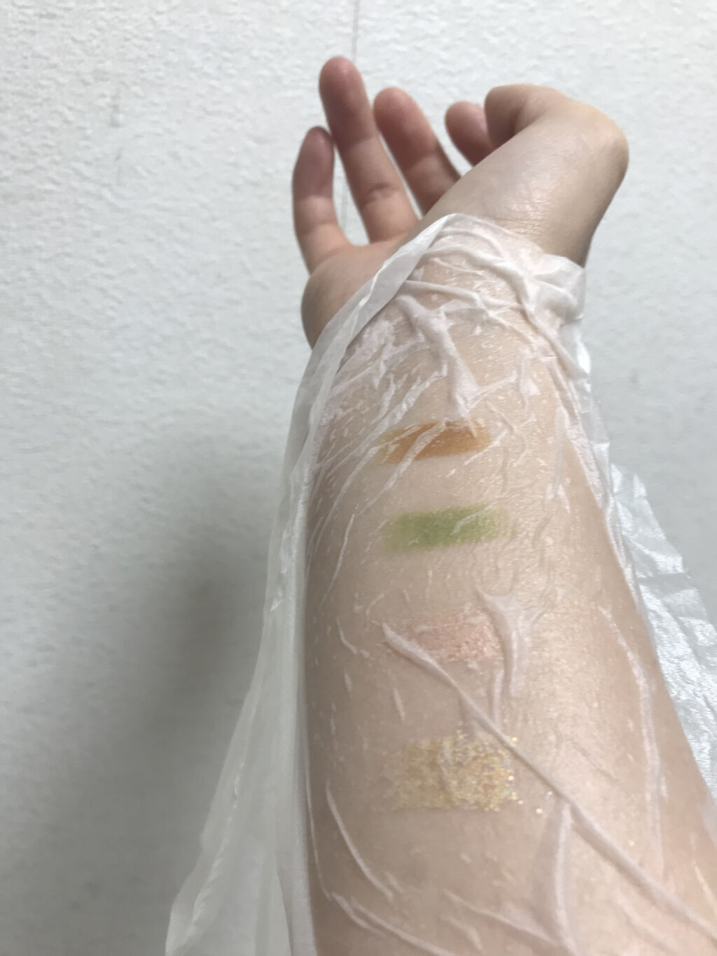 クリアボックス4色アイシャドウパレット/MINSHZEE/アイシャドウパレットを使ったクチコミ（2枚目）