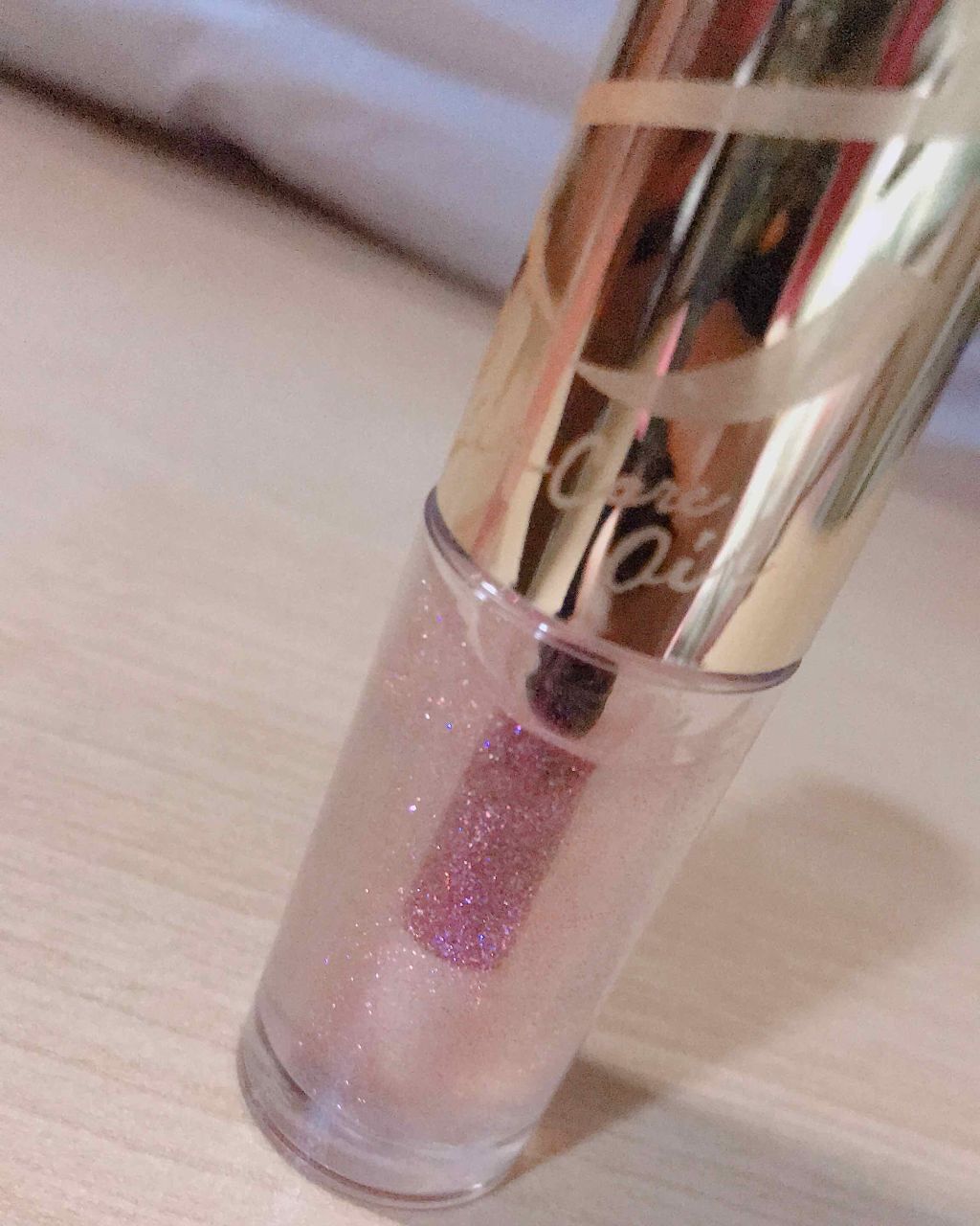 リップケアオイル/excel/リップグロスを使ったクチコミ(2枚目)