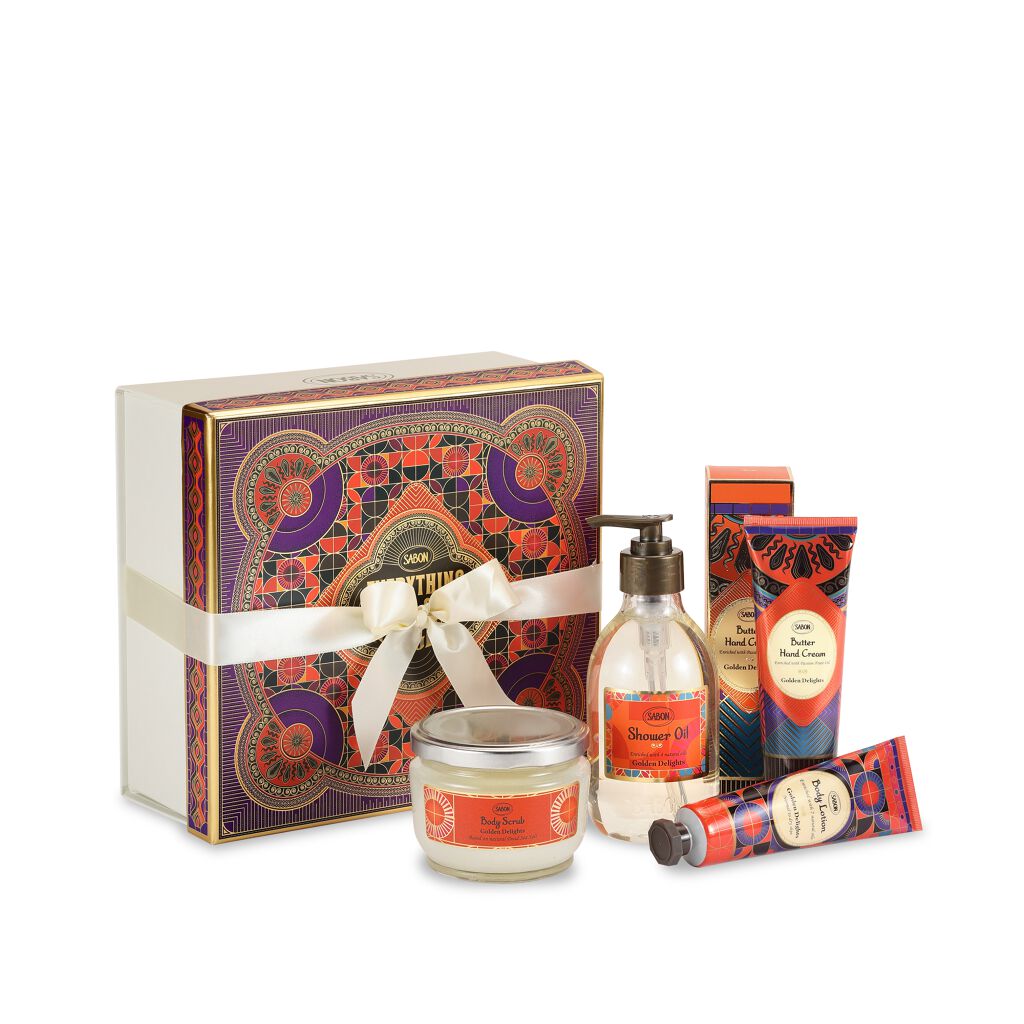 SABON ホリデーボディケアキット ゴールデン ・ ディライト