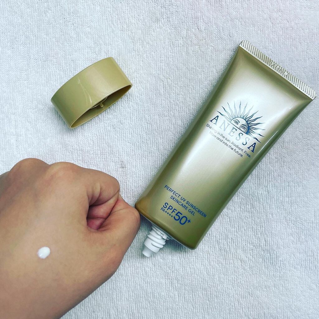 パーフェクトUV スキンケアジェル N/アネッサ/日焼け止め・UVケアを使ったクチコミ(4枚目)