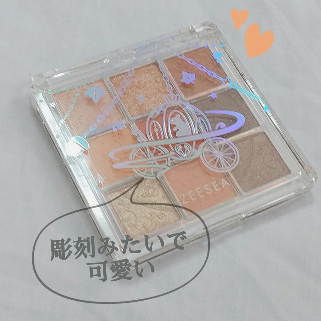 クォーツ 9色アイシャドウパレット(ドリームランドアイシャドウ)/ZEESEA/アイシャドウパレットを使ったクチコミ(2枚目)