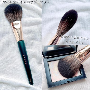 SUN01 Shading Brush/okhee/メイクブラシを使ったクチコミ（3枚目）