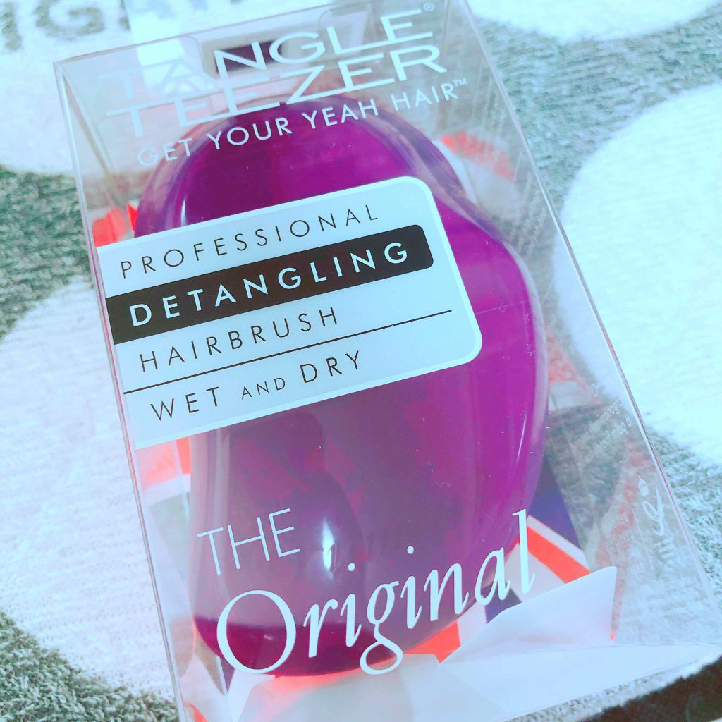 ザ・オリジナル ノーマル/TANGLE TEEZER/ヘアブラシを使ったクチコミ（1枚目）