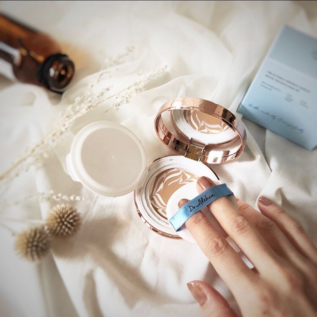 おかめちゃん* on LIPS 「Dr.Altheaダブルセラム バームファンデーション----..」(4枚目)