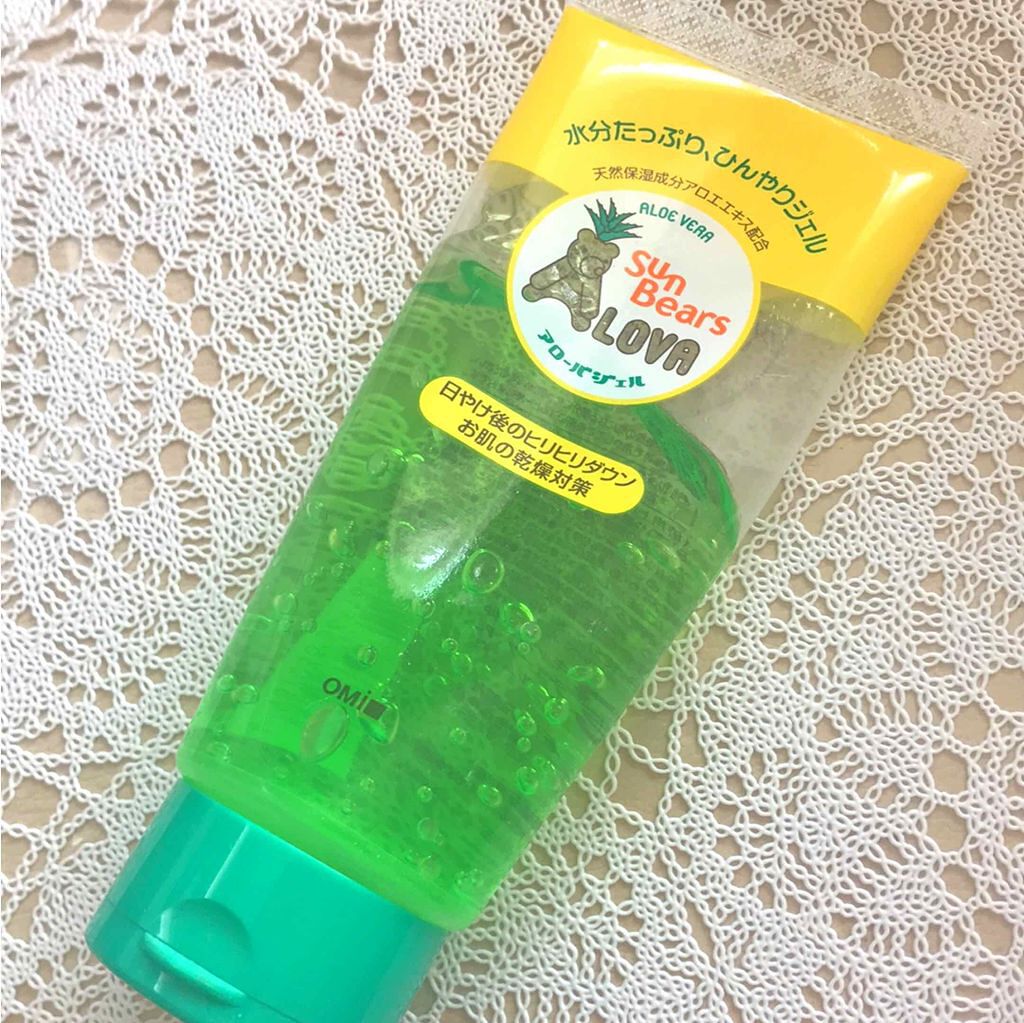 Sun Bears LOVA アローバジェル/近江兄弟社/日焼け止めジェルを使ったクチコミ（1枚目）