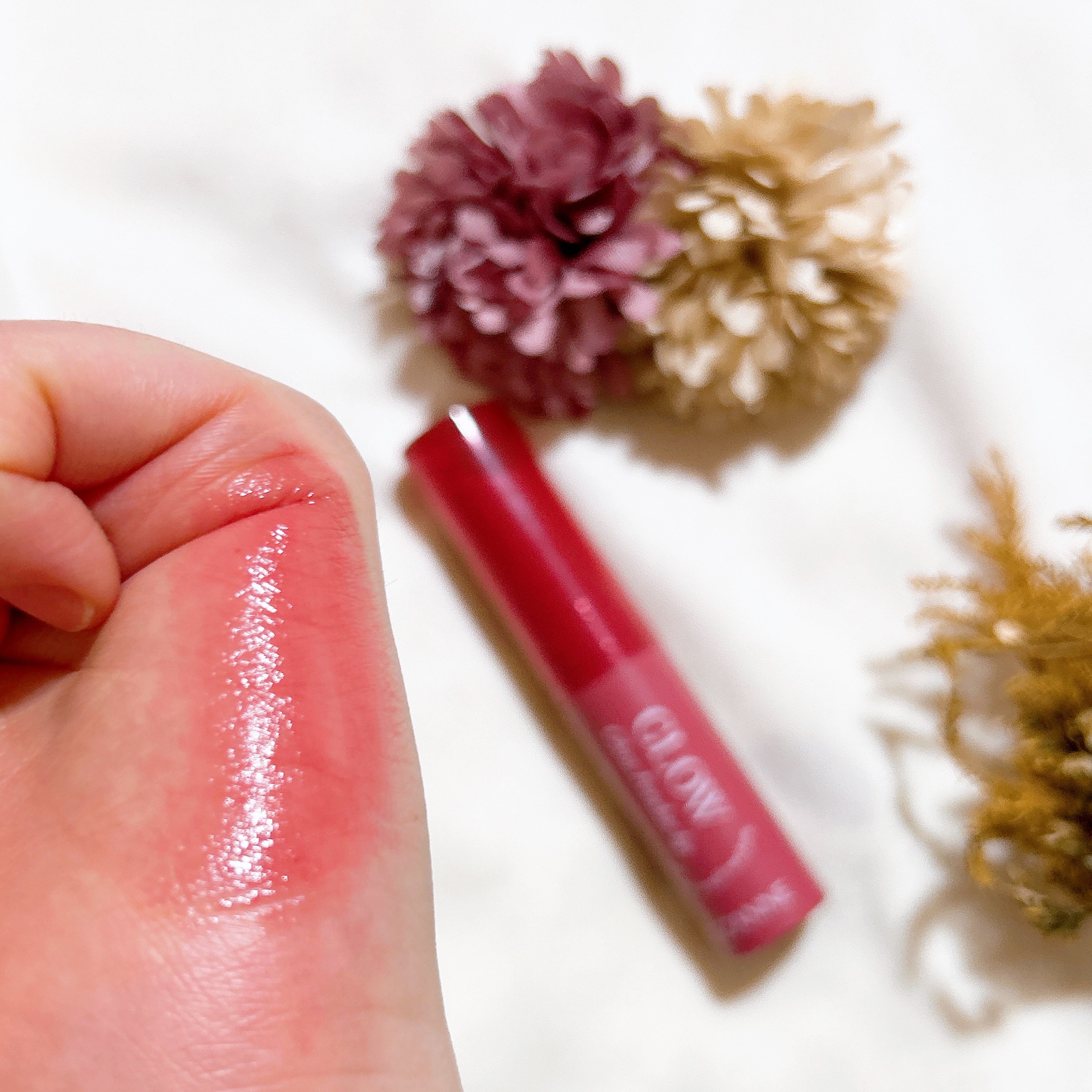 グロウフォンデュリップ/CEZANNE/口紅・グロス・リップライナー・リップケアを使ったクチコミ（3枚目）