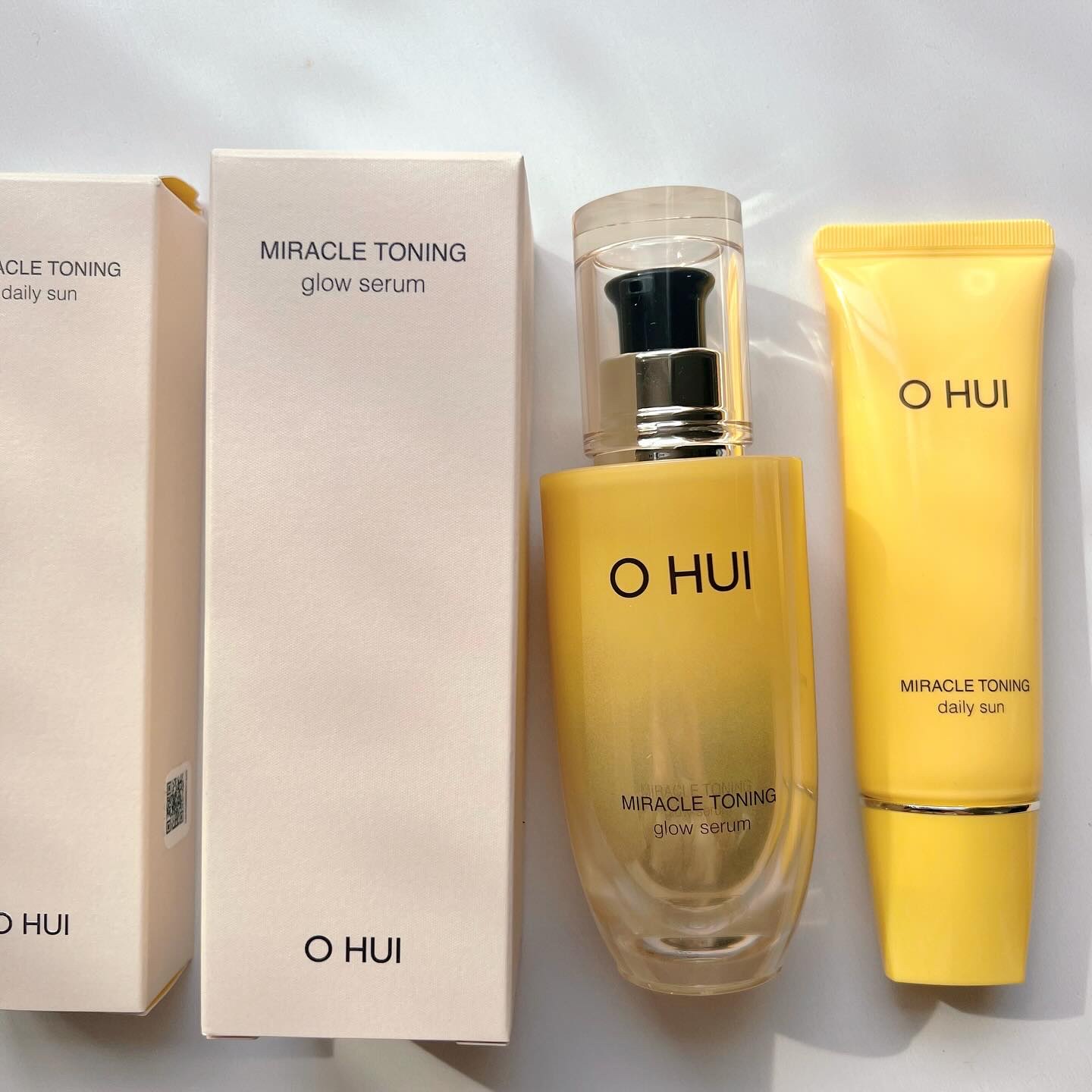 ミラクルトーニング グローセラム/OHUI/美容液を使ったクチコミ（1枚目）